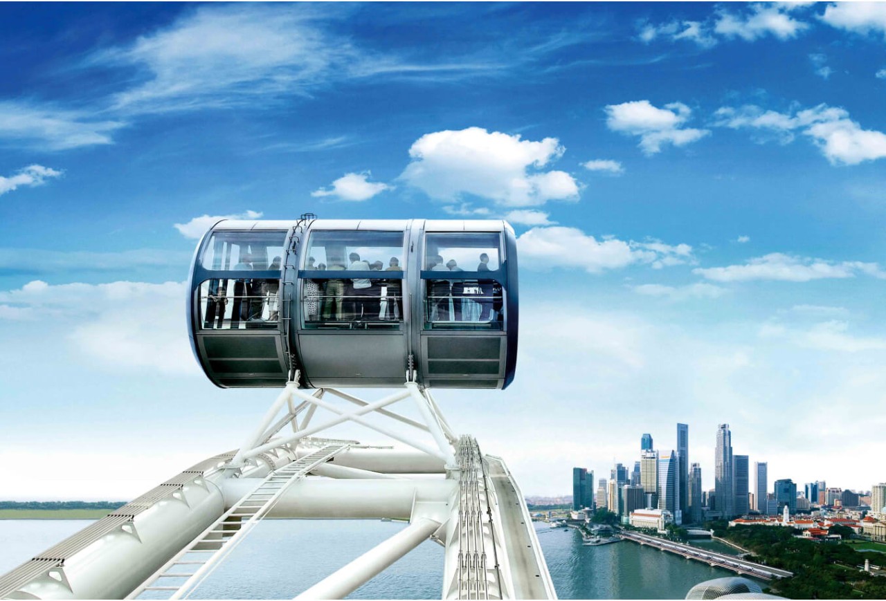 Singapore Flyer & 165 Sky Dining