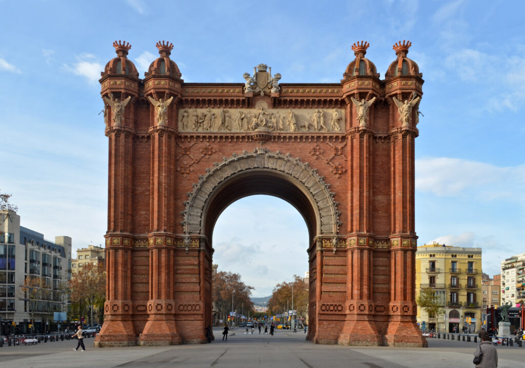 Arc de Triomphe di Barcelona