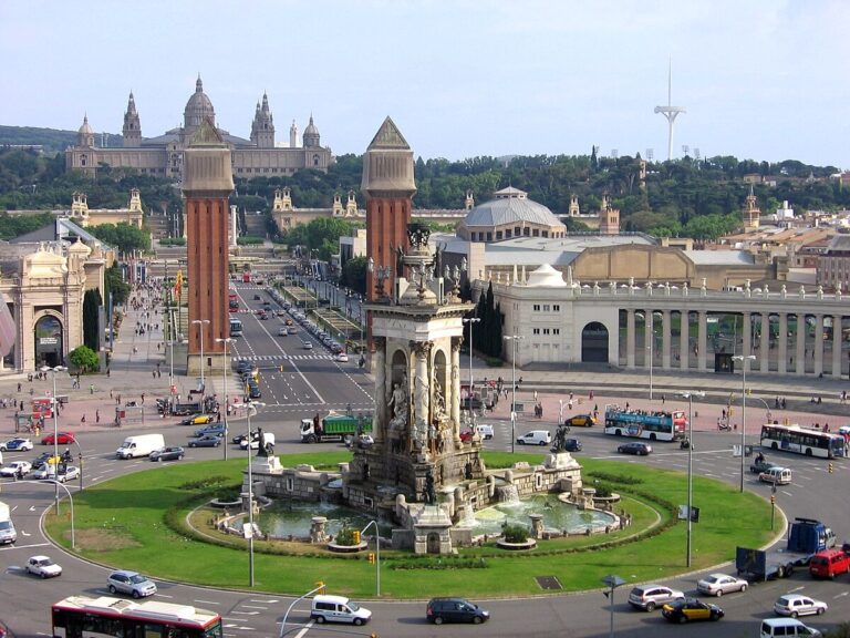 Plaza de España di Barcelona